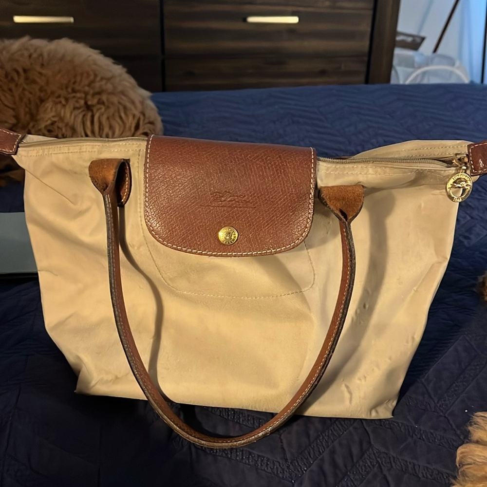 Tan Longchamp Bag